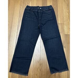 NEW Eileen Fisher Organic Cotton Soft Stretch Denim Jegging Blue Size Medium